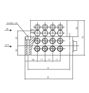 宿遷QHQ-J型油－氣分配混合器